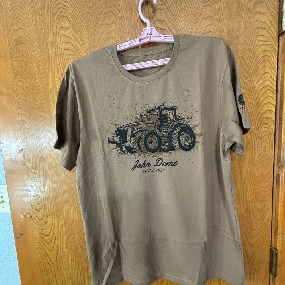 John Deere Brown Short Sleeve Tee